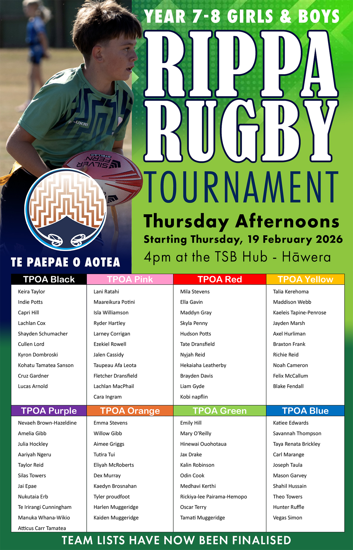 Bluestone School Timaru Rippa Rugby Rippa Rugby | Te Paepae O Aotea